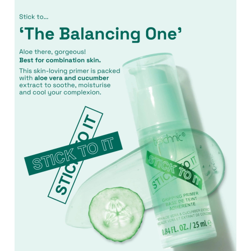 Technic Cosmetics - Primer de Maquiagem Stick to it - Green