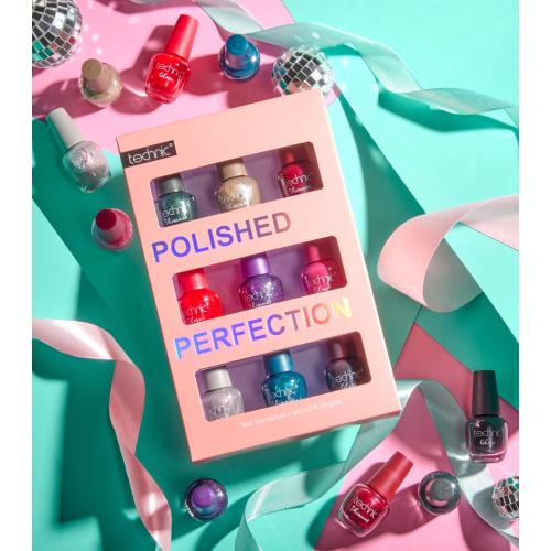 Technic Cosmetics - Conjunto de vernizes de unhas Polished Perfection