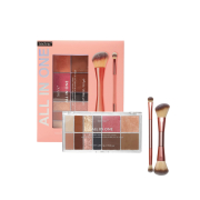 Technic Cosmetics - Conjunto de maquilhagem All in One Palette & Brushes