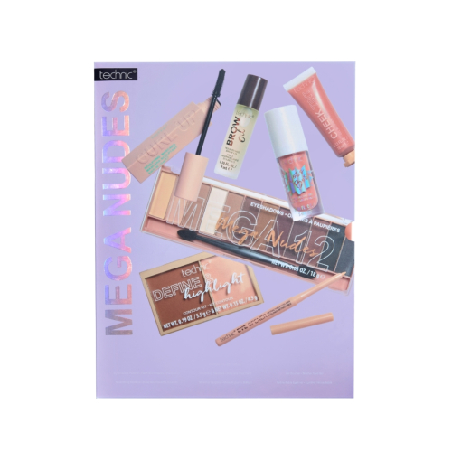 Technic Cosmetics - Conjunto de maquilhagem Mega Nudes