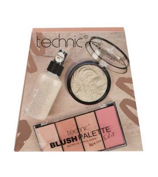 Technic Cosmetics - Conjunto de maquiagem facial