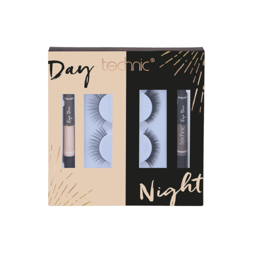 Technic Cosmetics - Conjunto de maquiagem para olhos Day & Night