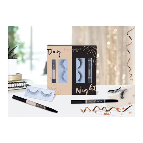 Technic Cosmetics - Conjunto de maquiagem para olhos Day & Night