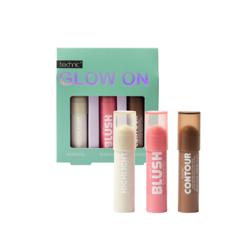 Technic Cosmetics - Conjunto de rosto Glow On