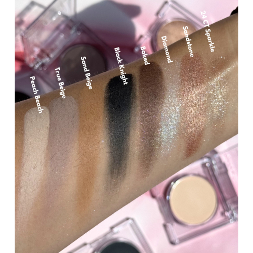 Technic Cosmetics - Sombra para olhos The Single One - Black Knight