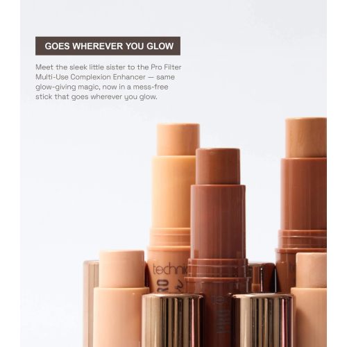 Technic Cosmetics - Bastão iluminador multiuso Pro Filter - Fair