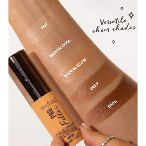 Technic Cosmetics - Bastão Iluminador Multiuso Pro Filter - Medium Cool