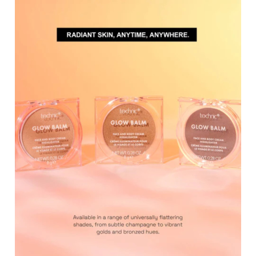 Technic Cosmetics - *Sundrenched* - Iluminador em creme Glow Balm - Bronzed Beauty