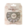 Technic Cosmetics - Unhas postiças False Nails Almond - Glitter Swirl