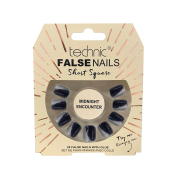Technic Cosmetics - Unhas Postiças False Nails Short Square - Midnight Encounter