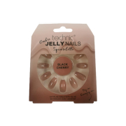 Technic Cosmetics - Unhas Postiças Squareletto - Black Cherry