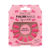 Technic Cosmetics - Unhas Falsas False Nails Squareletto - Matte Magenta
