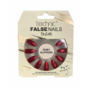 Technic Cosmetics - Unhas Postiças False Nails Stiletto - Ruby Slippers