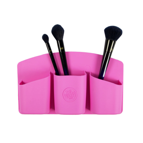 The Brush Tools - Suporte com adesivo para acessórios de maquilhagem - Rosa