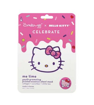 The Crème Shop - *Hello Kitty* - Máscara facial - Celebrate Me Time