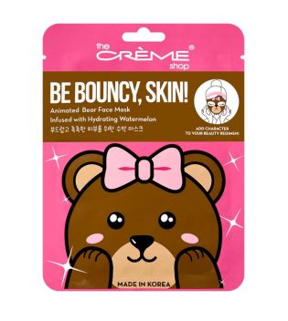 The Crème Shop - Máscara Facial - Be Bouncy, Skin! Bear