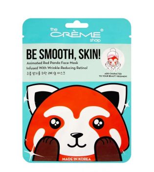 The Crème Shop - Máscara Facial - Be Smooth, Skin! Red Panda