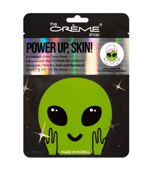 The Crème Shop - Máscara Facial - Power Up, Skin! Alien