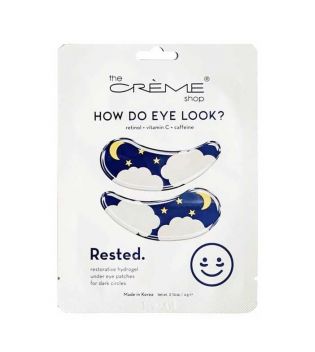 The Crème Shop - Tapa-olhos de hidrogel How Do Eye Look? - Rested