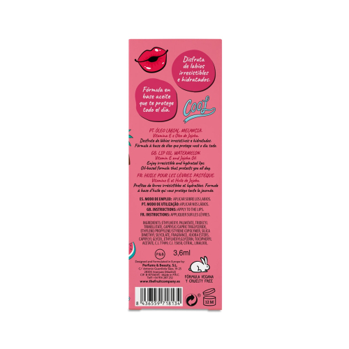 The Fruit Company - Óleo labial - Melancia