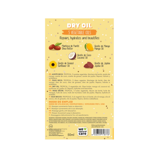 The Fruit Company - Óleo seco com glitter - Tropical