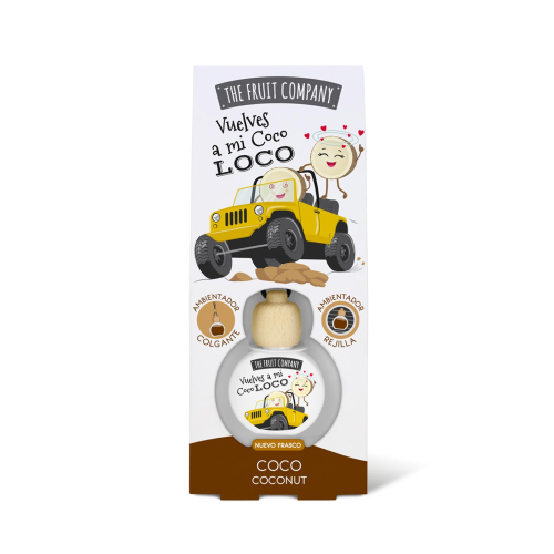 The Fruit Company - Purificador de ar para automóveis - Coco