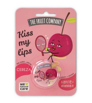 The Fruit Company - Bálsamo para lábios Kiss My Lips - Cereja