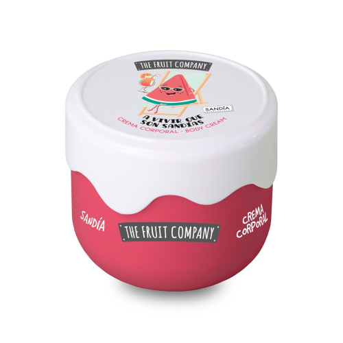 The Fruit Company - Creme corporal com efeito seda - Melancia