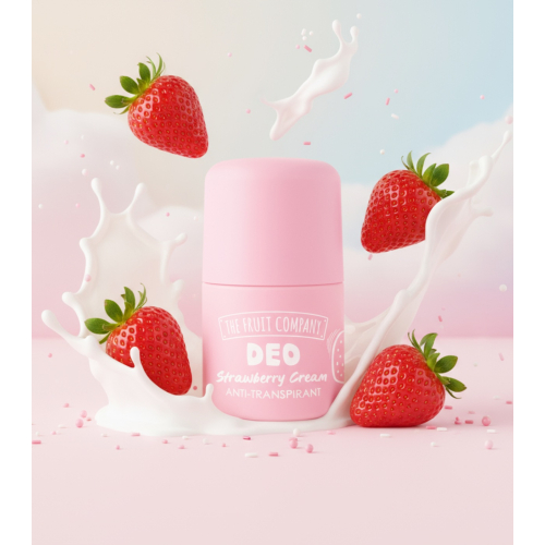 The Fruit Company - Desodorante Antitranspirante Soft Touch - Creme Morango