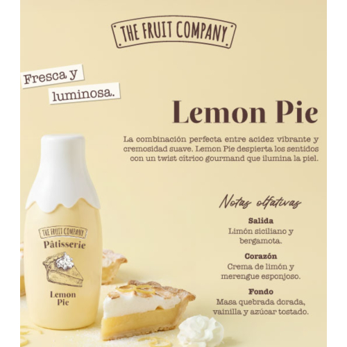 The Fruit Company - Eau de toilette Patisserie - Lemmon Pie