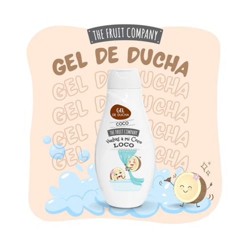 The Fruit Company - Gel de banho - Coco