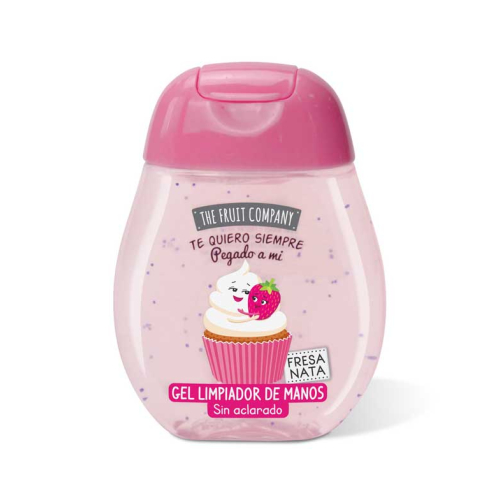 The Fruit Company - Gel desinfetante para as mãos - Morango e Creme