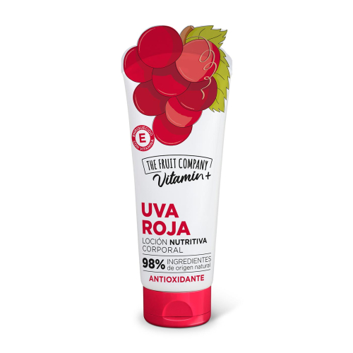 The Fruit Company - Loção Corporal Nutritiva Vitamin+ - Uva Vermelha