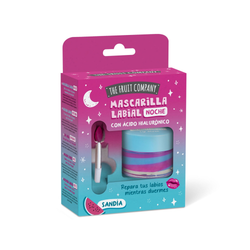 The Fruit Company - Máscara labial noturna com ácido hialurônico - Melancia