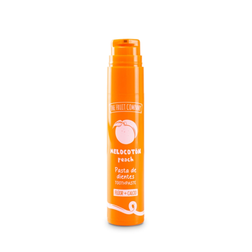 The Fruit Company - Pasta de dente com flúor e cálcio - Pêssego
