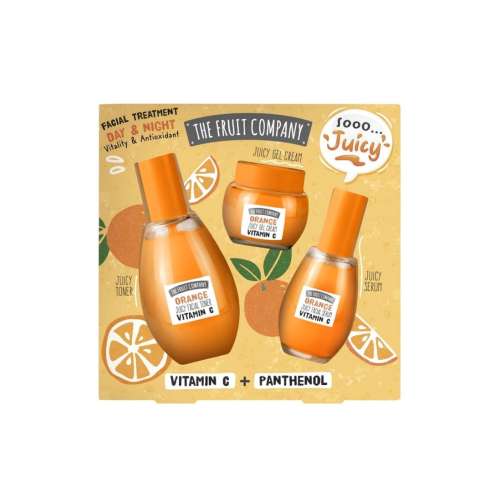 The Fruit Company - Kit de Tratamento Facial So Juicy - Vitamina C + Pantenol