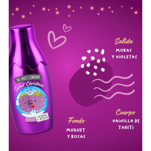 The Fruit Company - Conjunto Eau de toillete + Creme para as mãos - Sweet Christmas