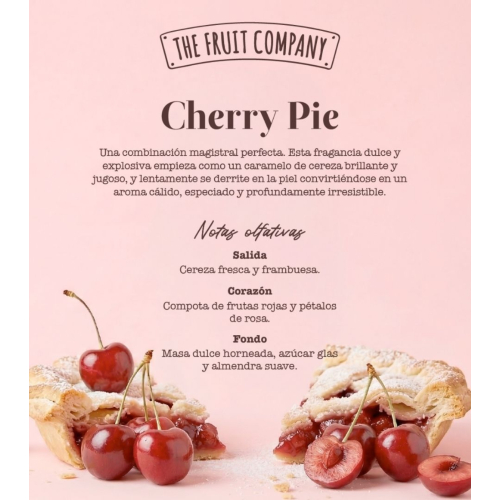 The Fruit Company - Vela Aromática Patisseries - Cherry Pie