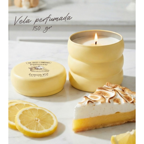 The Fruit Company - Vela Aromática Patisseries - Lemon Pie