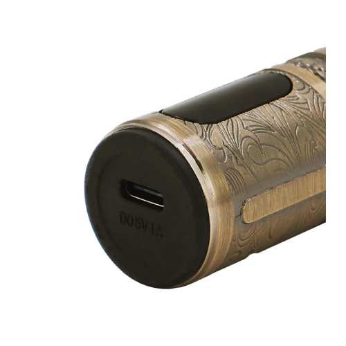 Thulos - Máquina de cortar cabelo recarregável sem fio TH-CP112 - Design vintage