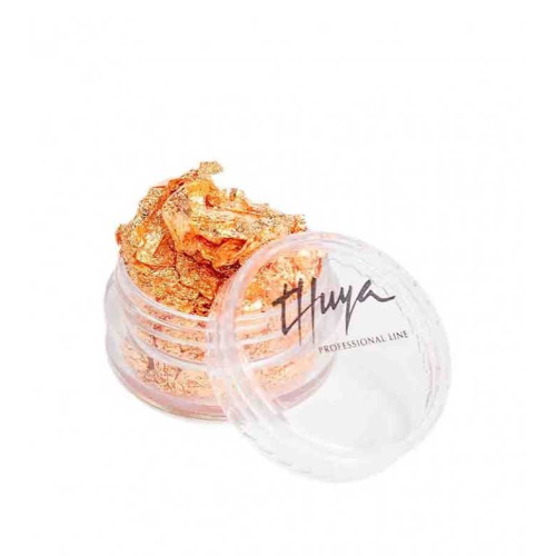 Thuya - Folha de ouro para nail art - Bronze