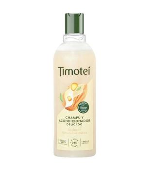 Timotei - Shampoo e condicionador com óleo de amêndoa doce - Todos os tipos de cabelo
