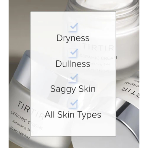 TIRTIR - Creme facial hidratante Ceramic Cream