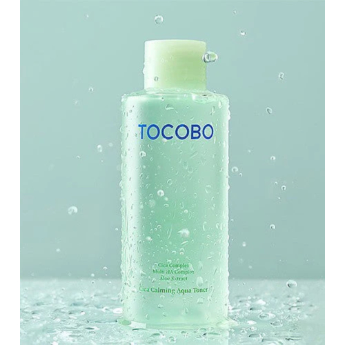 Tocobo - *Cica Calming* - Tônico facial calmante Aqua - Pele sensível e acneica