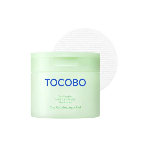 Tocobo - *Cica Calming* - Discos Tônicos Faciais Calmantes Aqua - 60pads