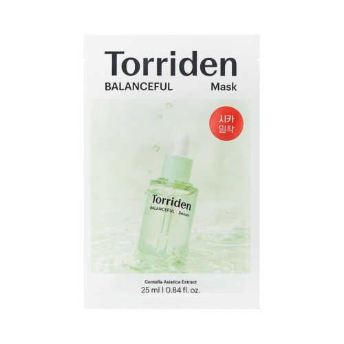 Torriden - *Balanceful* - Máscara facial com extrato de Centella Asiática