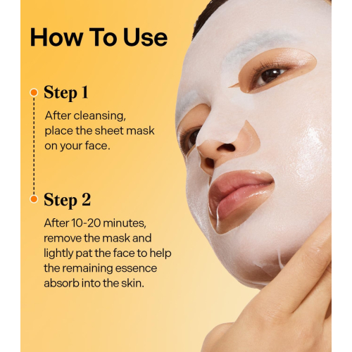 Torriden - *Cellmazing* - Máscara Facial Iluminadora Vitamin C