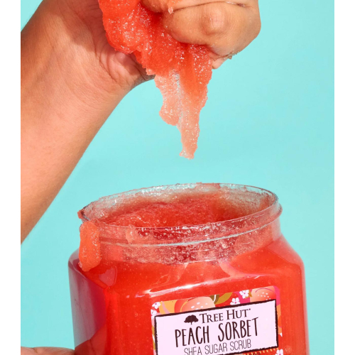 Tree Hut - Esfoliante Corporal Shea Sugar Scrub - Peach Sorbet