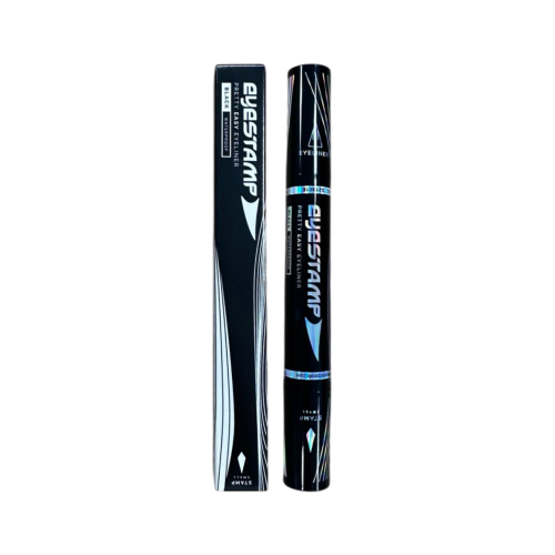 Trending Pro - Delineador + Carimbo Pretty Easy Black Waterproof - Small