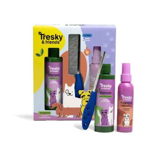 Tresky & Friends - Kit de Higiene para Animais de Estimação